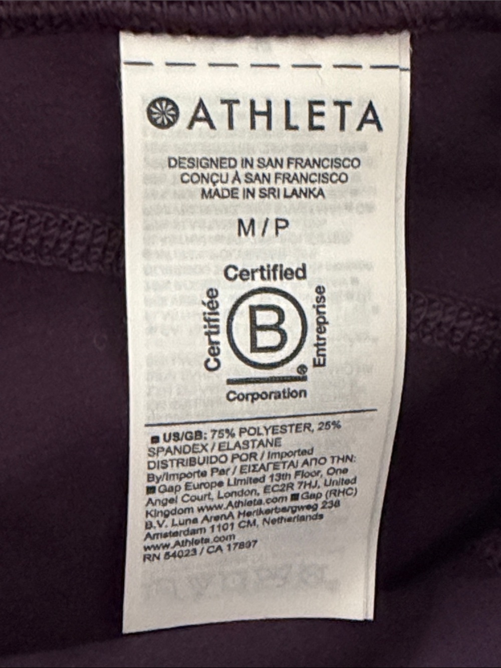 Athleta Rainer High Rise Leggings - Picture 6 of 16